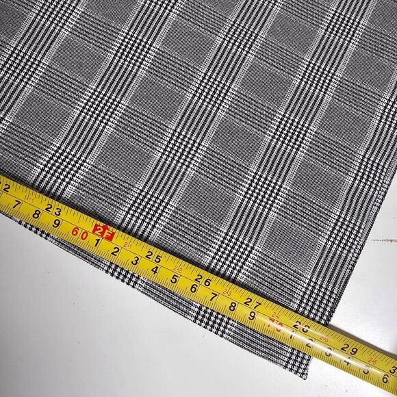 Lane Bryant Sophie Straight Fit Bootcut Pants Petite Plaid Gray Women 20 Short* - Picture 11 of 12